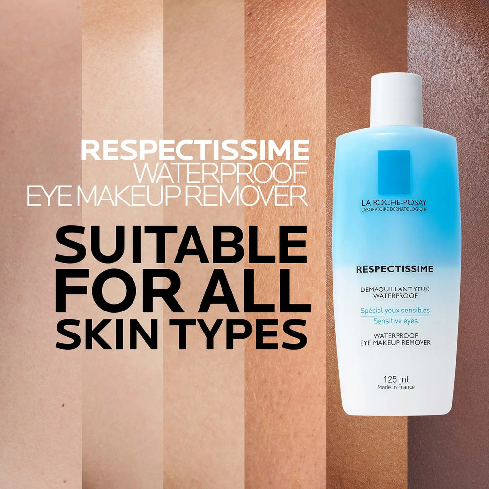 La Roche-Posay Respectissime Waterproof Gentle Eye Makeup Remover 125ml Eye Care