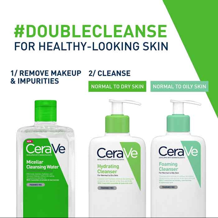 CeraVe Micellar Cleansing Water 295ml – ingredients view