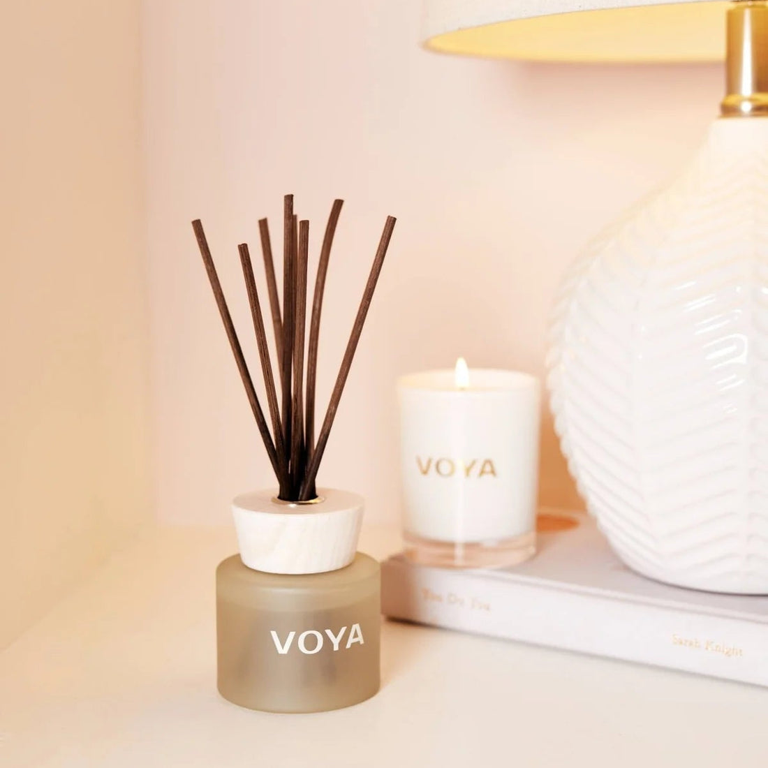 VOYA Oh So Scented Reed Diffuser Coconut & Jasmine 100ml VOYA