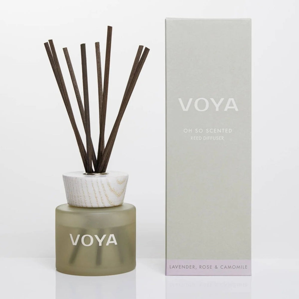 VOYA Oh So Scented Reed Diffuser Lavender Rose & Chamomile 100ml VOYA