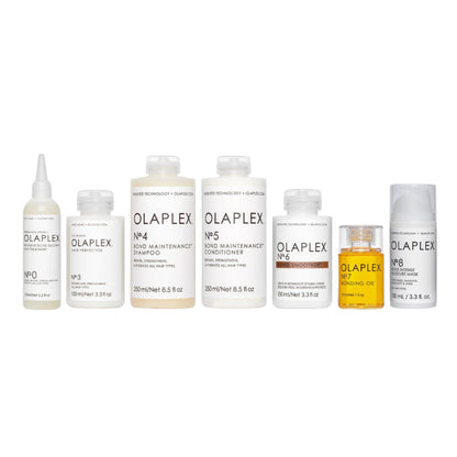 theskinbay.co.uk Olaplex Complete Collection (7 items) Olaplex Conditioner Hair Care Hair Loss Shampoo Vegan