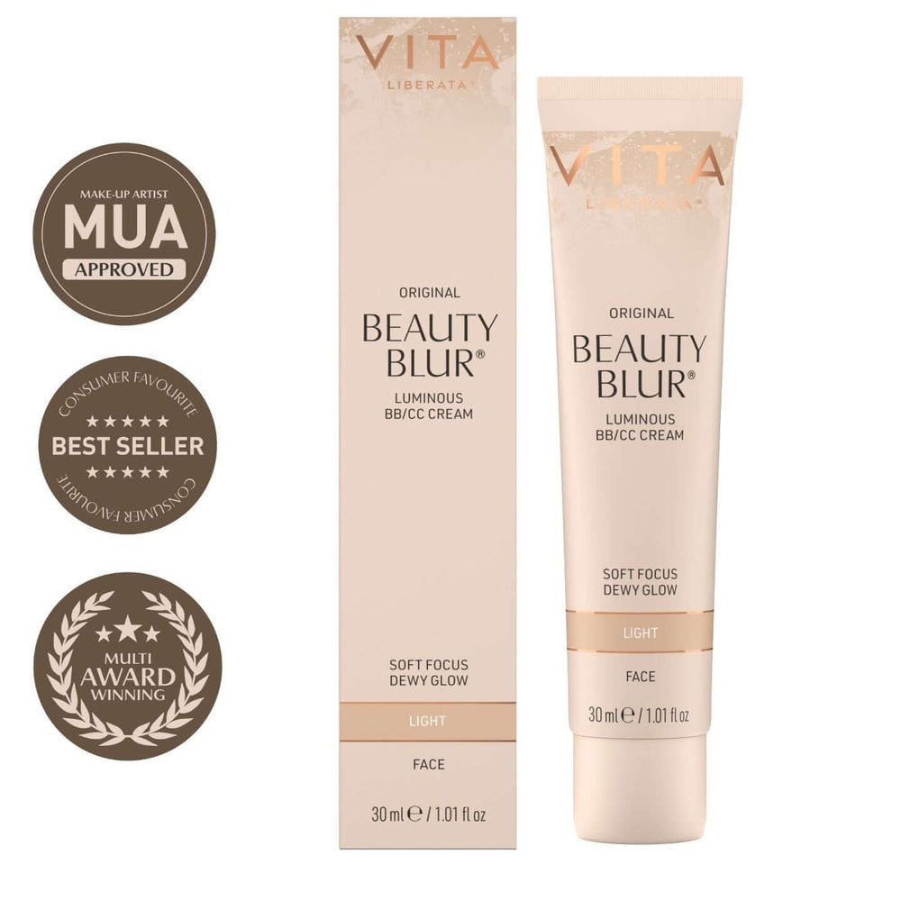 Vita Liberata Original Beauty Blur, Luminous BB/CC Cream, Light 30ml