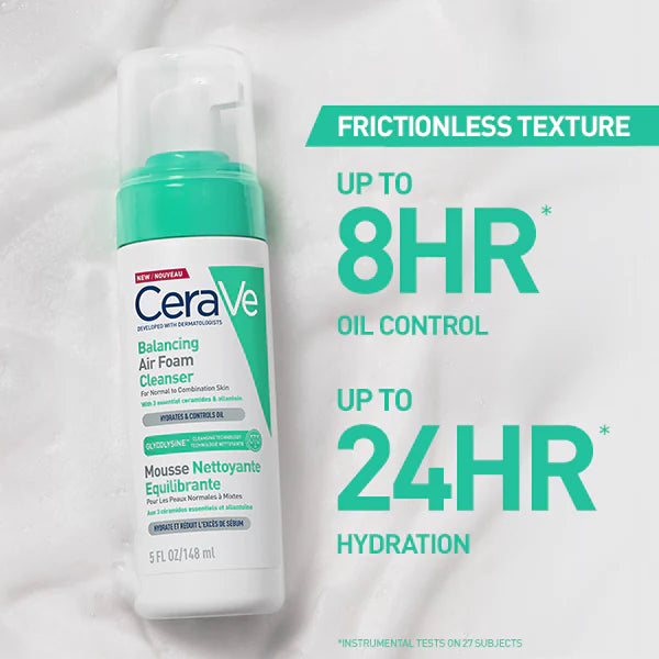 CeraVe Balancing Air Foam Foaming Facial Cleanser 150ml