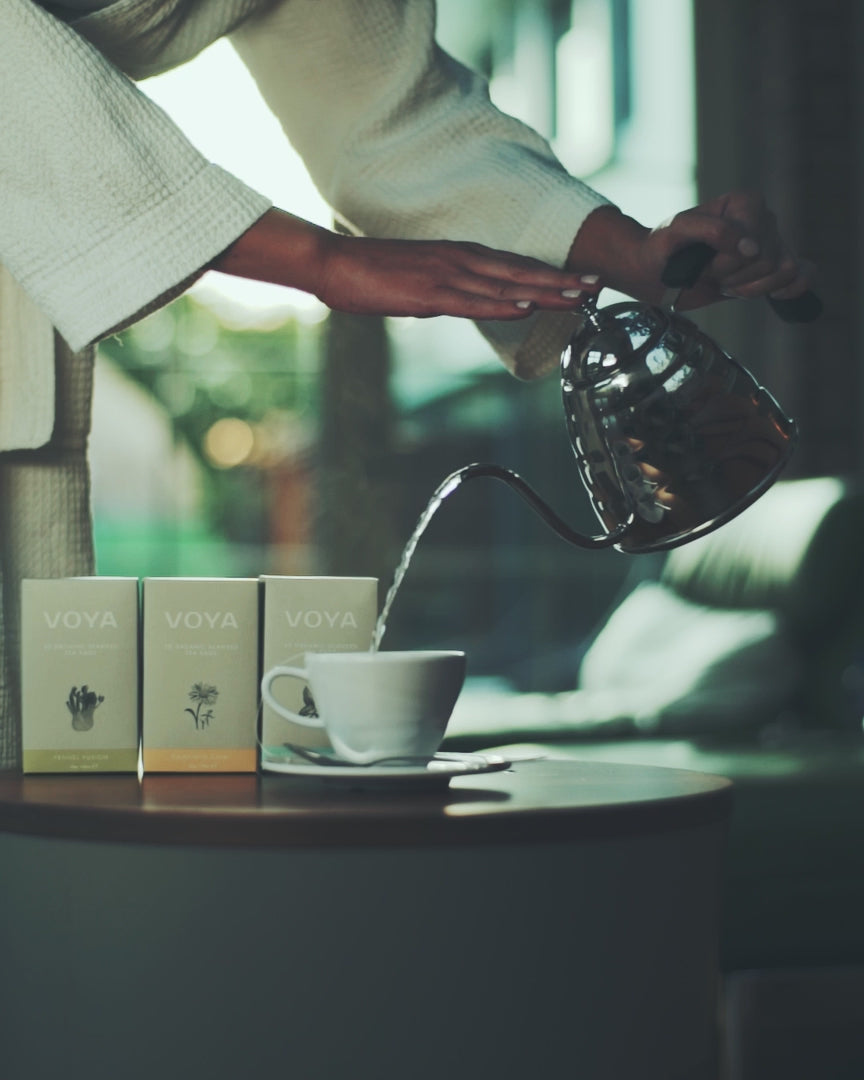 VOYA herbal seaweed tea 