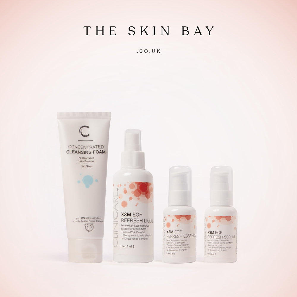 ClinicCare Skincare  bundle of products from The Skin Bay