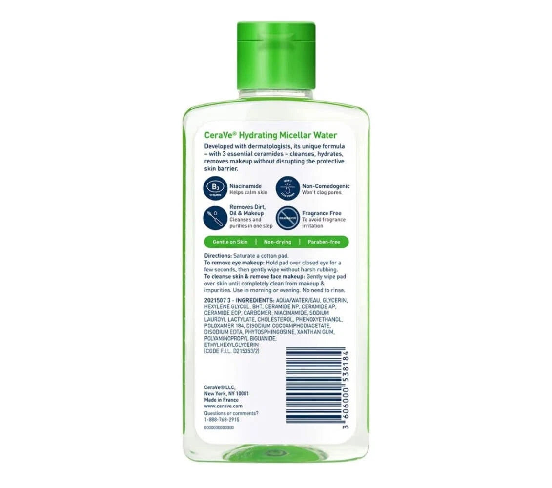 CeraVe Micellar Cleansing Water 295ml CeraVe