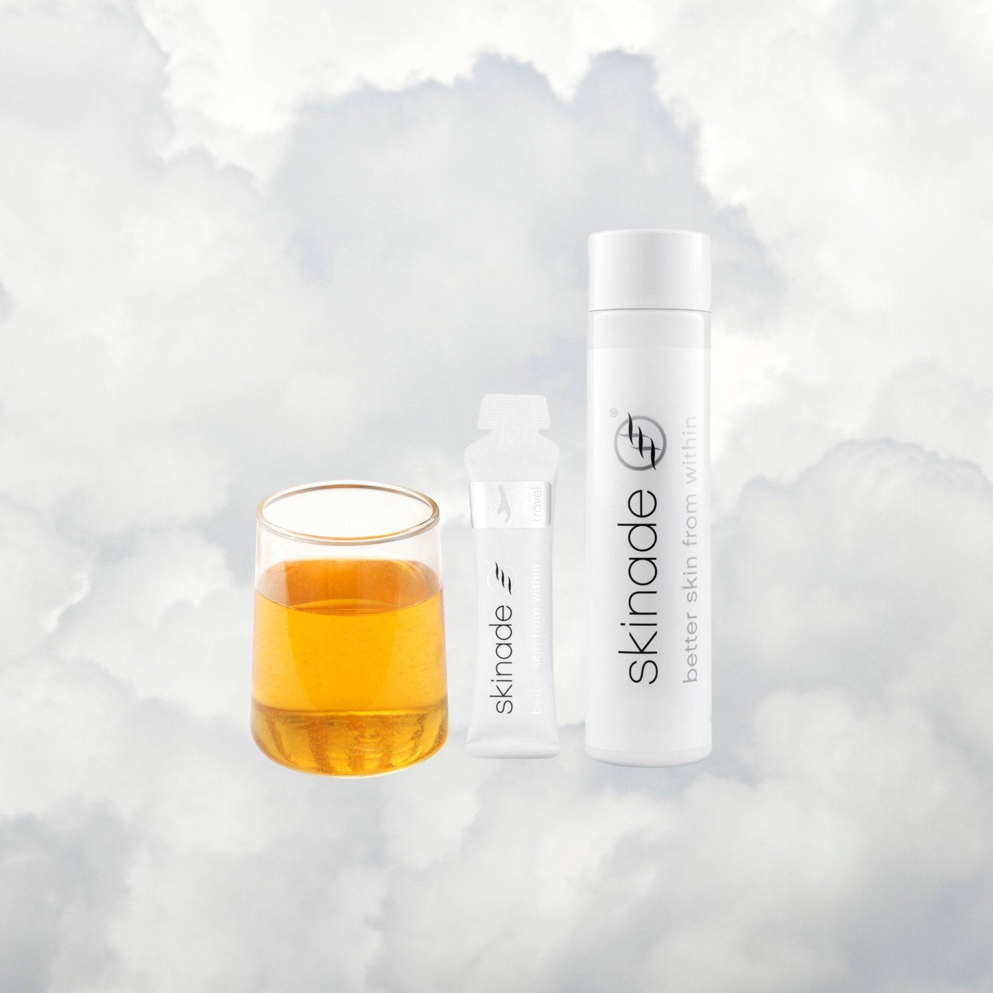 theskinbay.co.uk Skinade 30 Day Frequent Flyer Edition Skinade Ageing Skin Dry/Dehydrated Skin Fine Lines & Wrinkles Menopause Normal Skin Oily Skin Rosacea & Redness Sensitive Skin Skincare