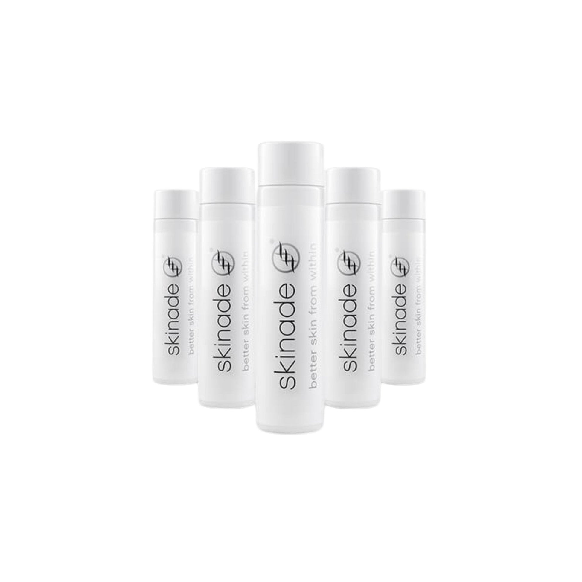 theskinbay.co.uk Skinade 60 Day Supply bottles Skinade Ageing Skin Dry/Dehydrated Skin Fine Lines & Wrinkles Health & Wellness Menopause Normal Skin Oily Skin Rosacea & Redness Sensitive Skin Skincare Teenage Skin