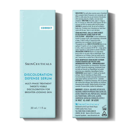 theskinbay.co.uk SkinCeuticals Discoloration Defense Serum 30ml SkinCeuticals Ageing Skin Discoloration Hyperpigmentation Menopause Mens Skincare Sun Damaged Uneven Skin Tone