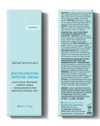 theskinbay.co.uk SkinCeuticals Discoloration Defense Serum 30ml SkinCeuticals Ageing Skin Discoloration Hyperpigmentation Menopause Mens Skincare Sun Damaged Uneven Skin Tone