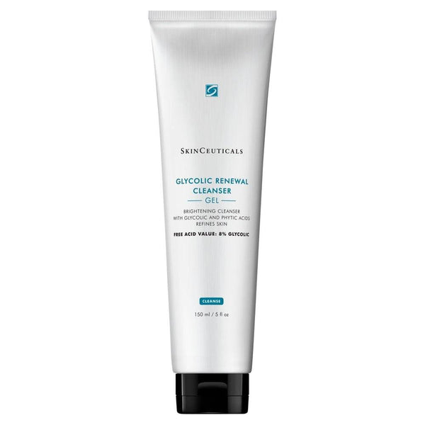 Skinceuticals Glycolic Renew Glycolic Renewal Cleanser 150ml + Glycolic 10 Renew Overnight 50ml Bundle