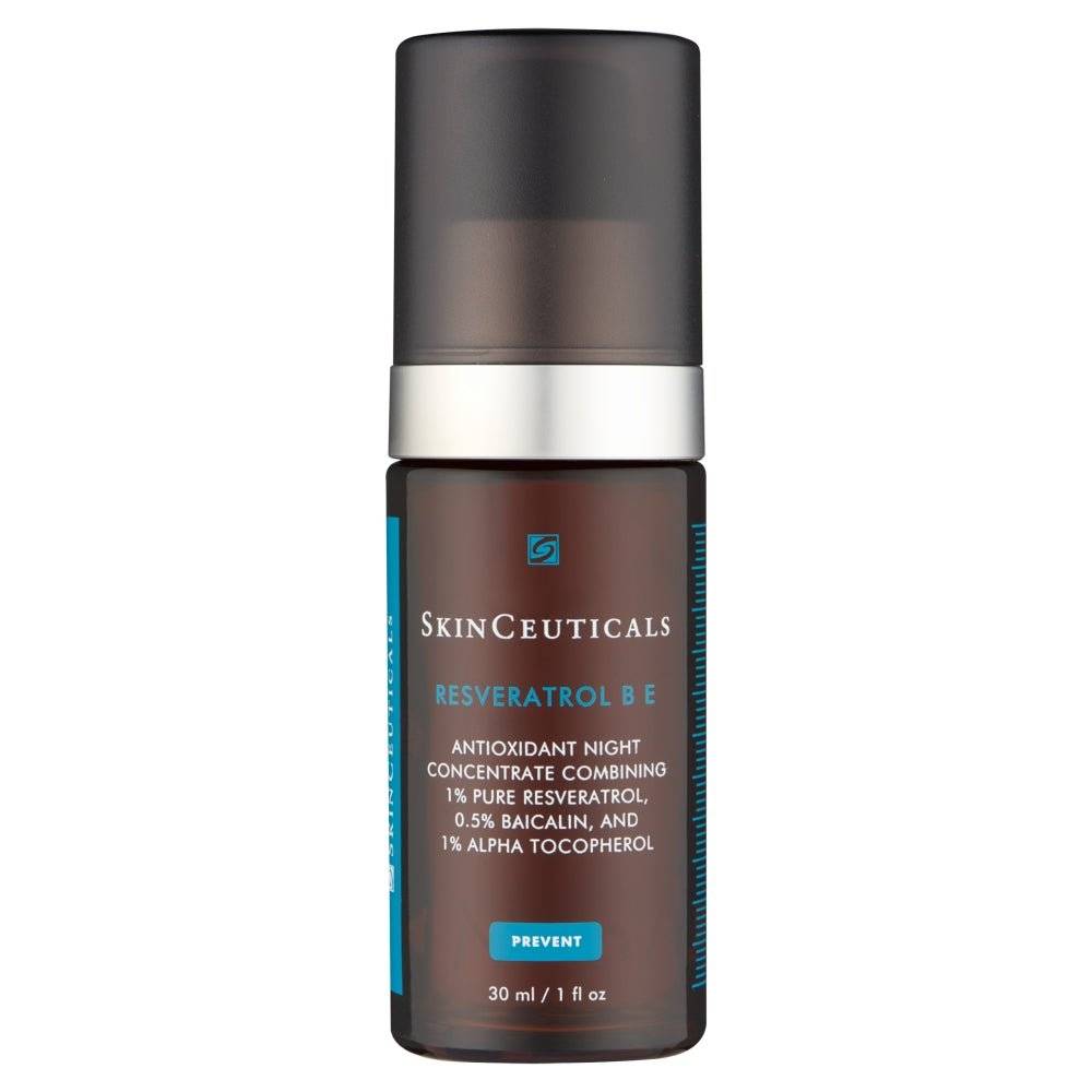 theskinbay.co.uk SkinCeuticals Resveratrol B E Treatment 30ml SkinCeuticals Ageing Skin Antioxidant Vitamin C Serums Fine Lines & Wrinkles Men Menopause Mens Neck Skincare Sun Damaged Uneven Skin Tone