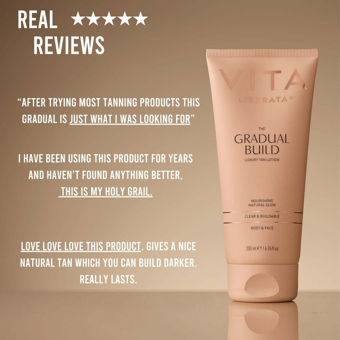Vita Liberata The Gradual Build Luxury Tan Lotion