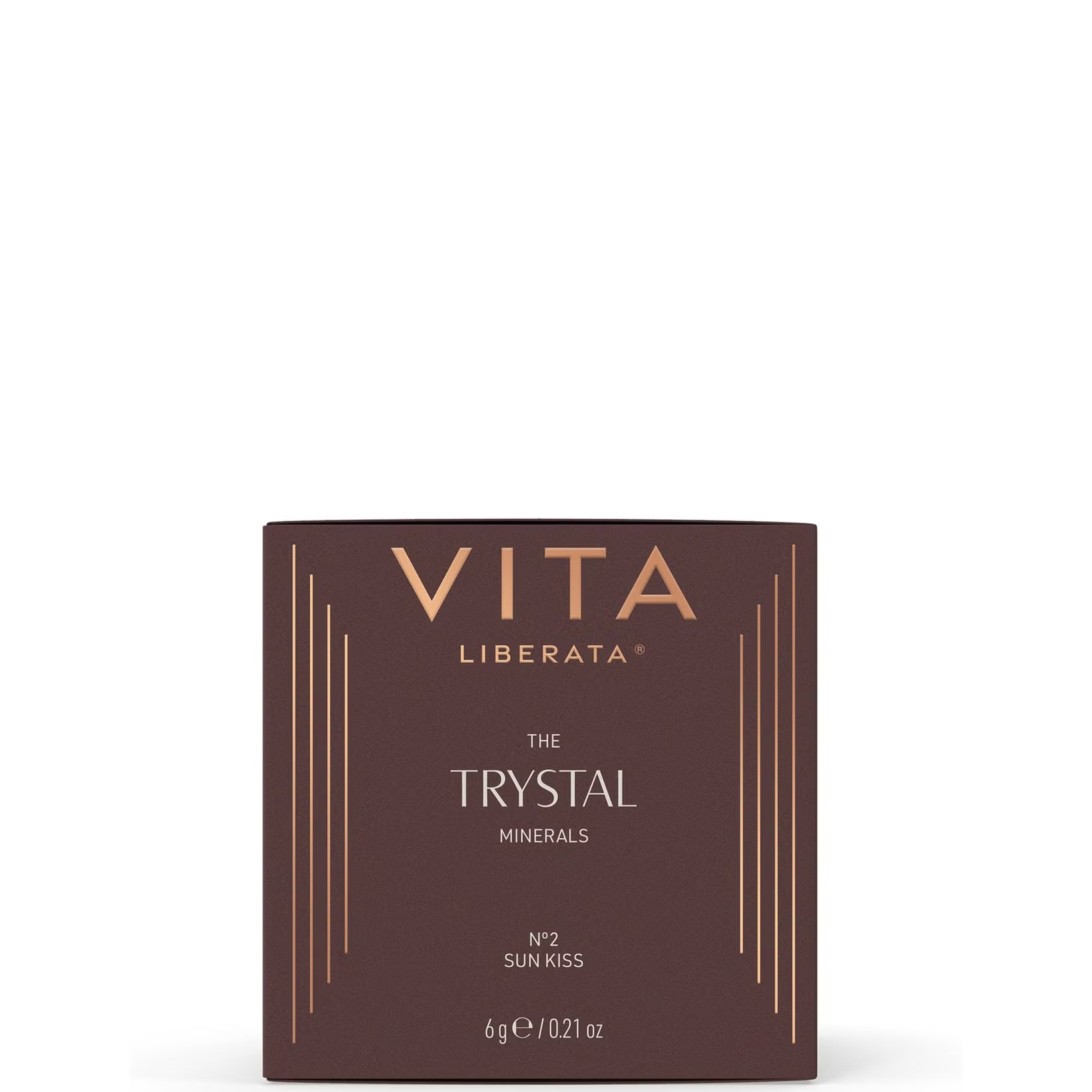 Vita Liberata The Trystal Minerals No.2 Sun Kiss packaging on a white background