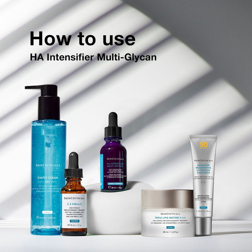 SkinCeuticals HA Intensifier Multi Glycan 30ml + FREE C E Ferulic 15ml Bundle