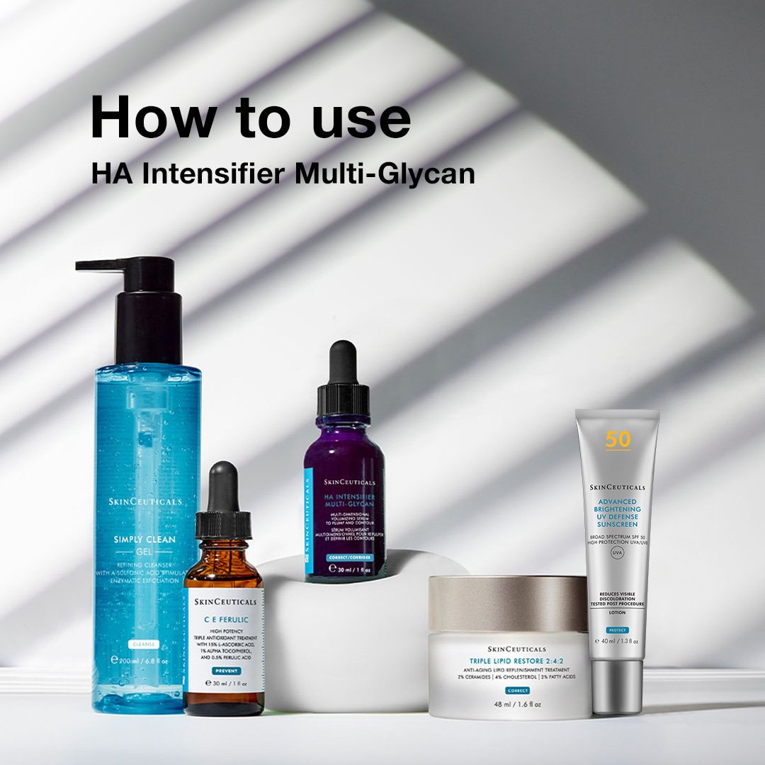 SkinCeuticals HA Intensifier Multi Glycan 30ml + FREE C E Ferulic 15ml Bundle