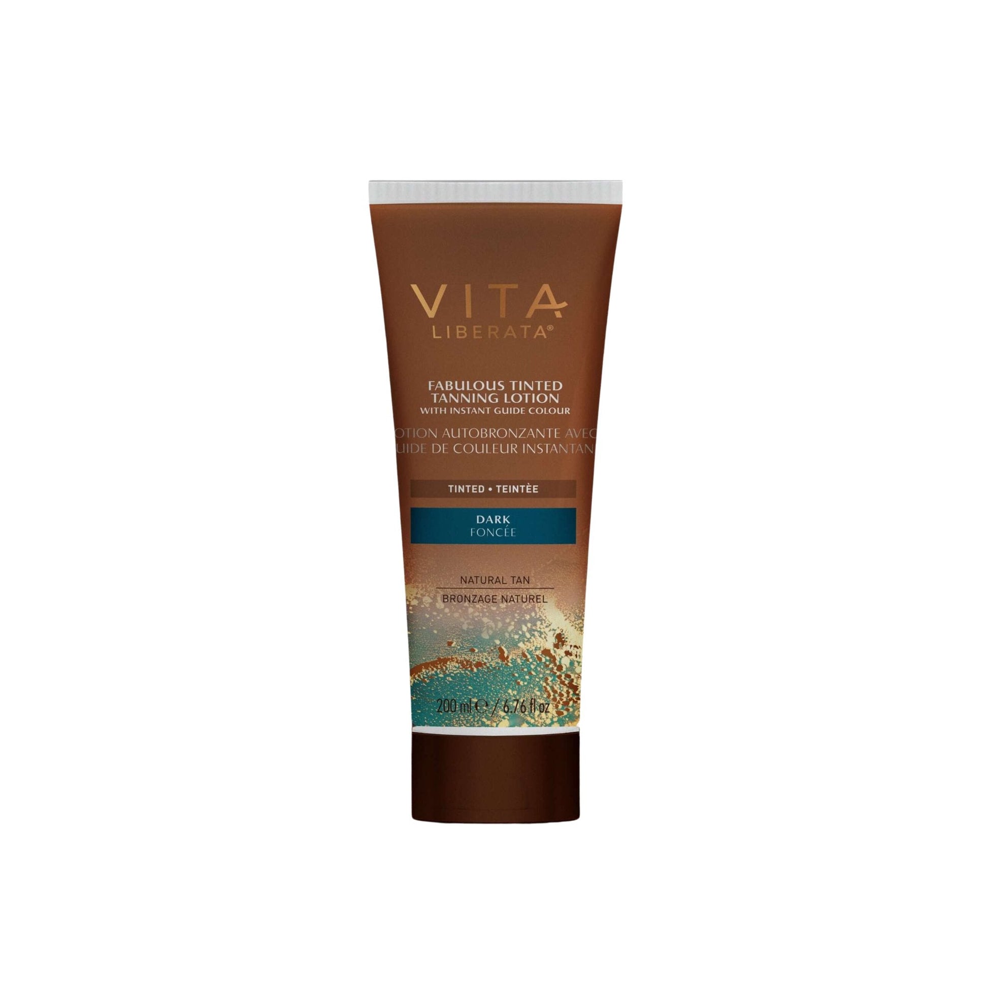 Vita Liberata Fabulous Tinted Tanning Lotion Dark (200ml) - theskinbay.co.uk