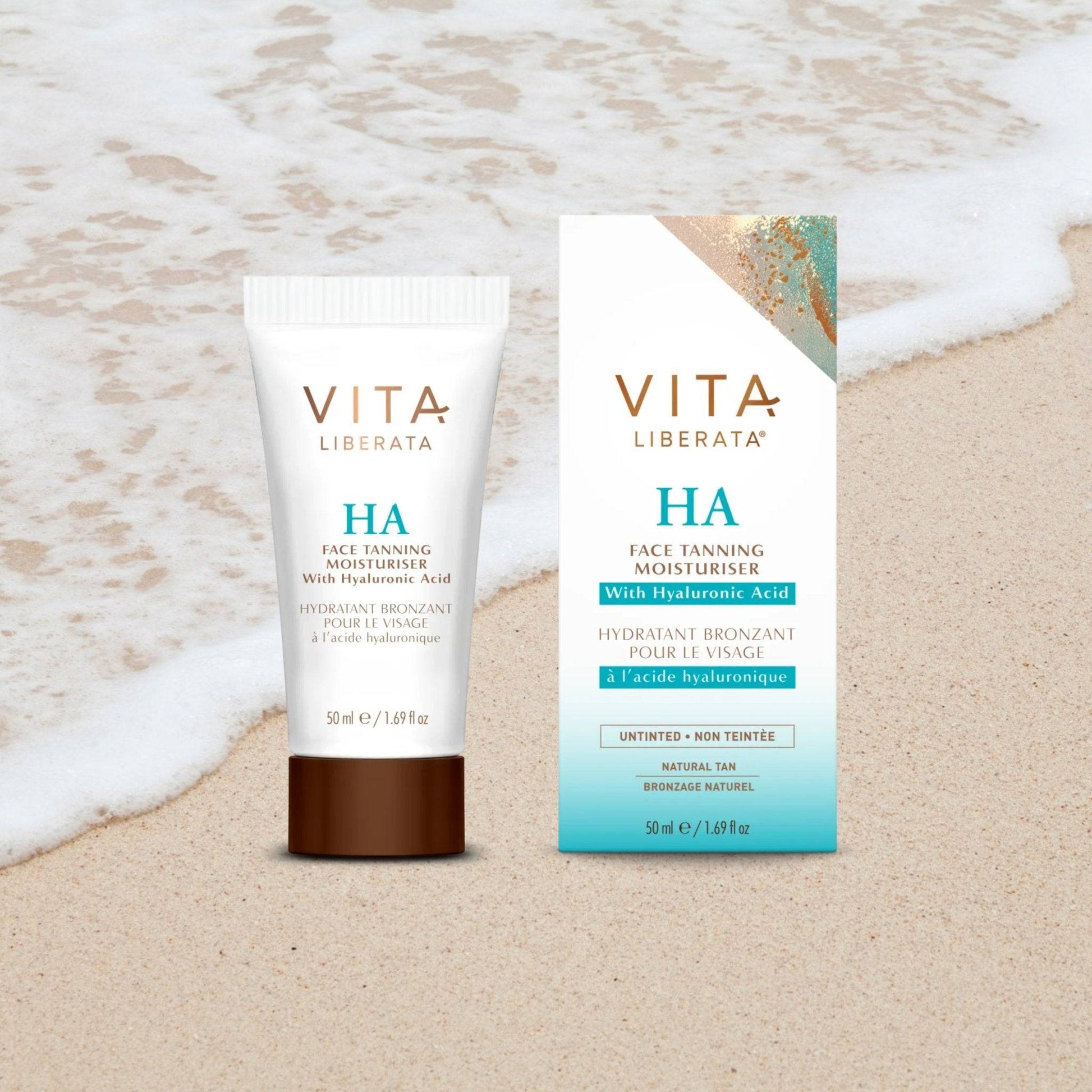 Vita Liberata Face Tanning Moisturiser with Hyaluronic Acid 50ml - theskinbay.co.uk