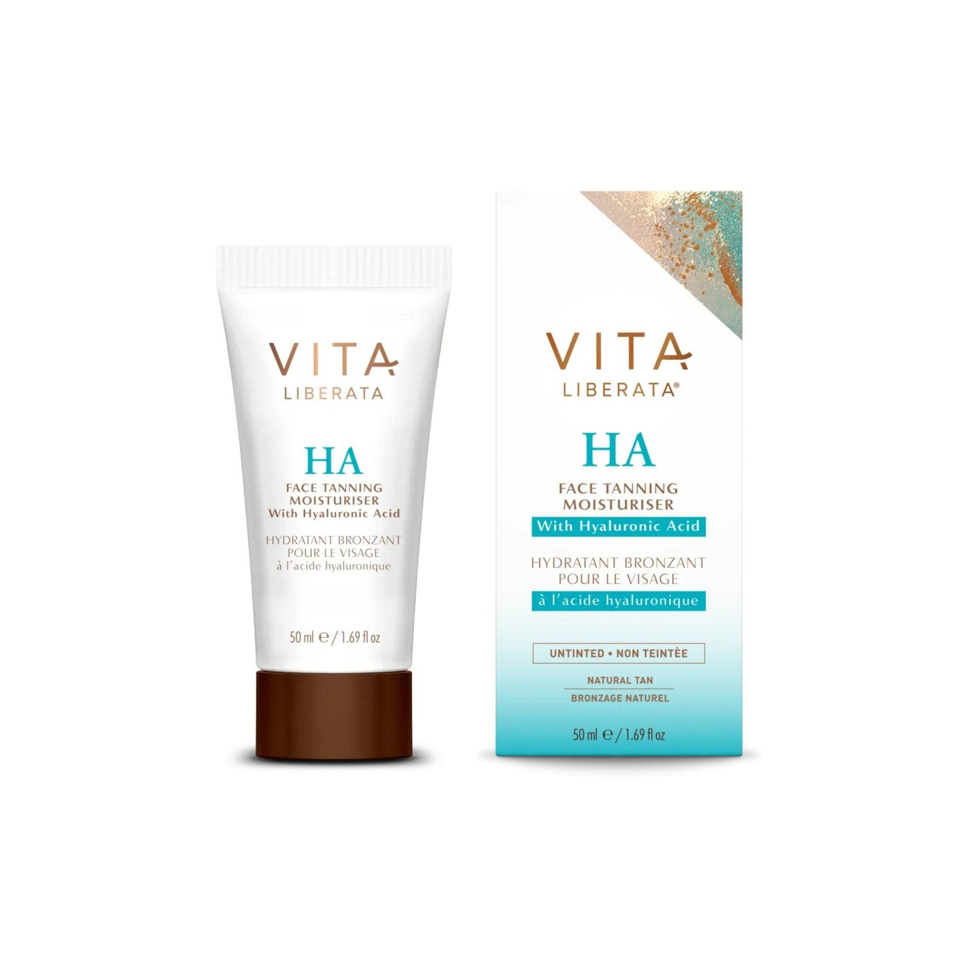 Vita Liberata Face Tanning Moisturiser with Hyaluronic Acid 50ml - theskinbay.co.uk