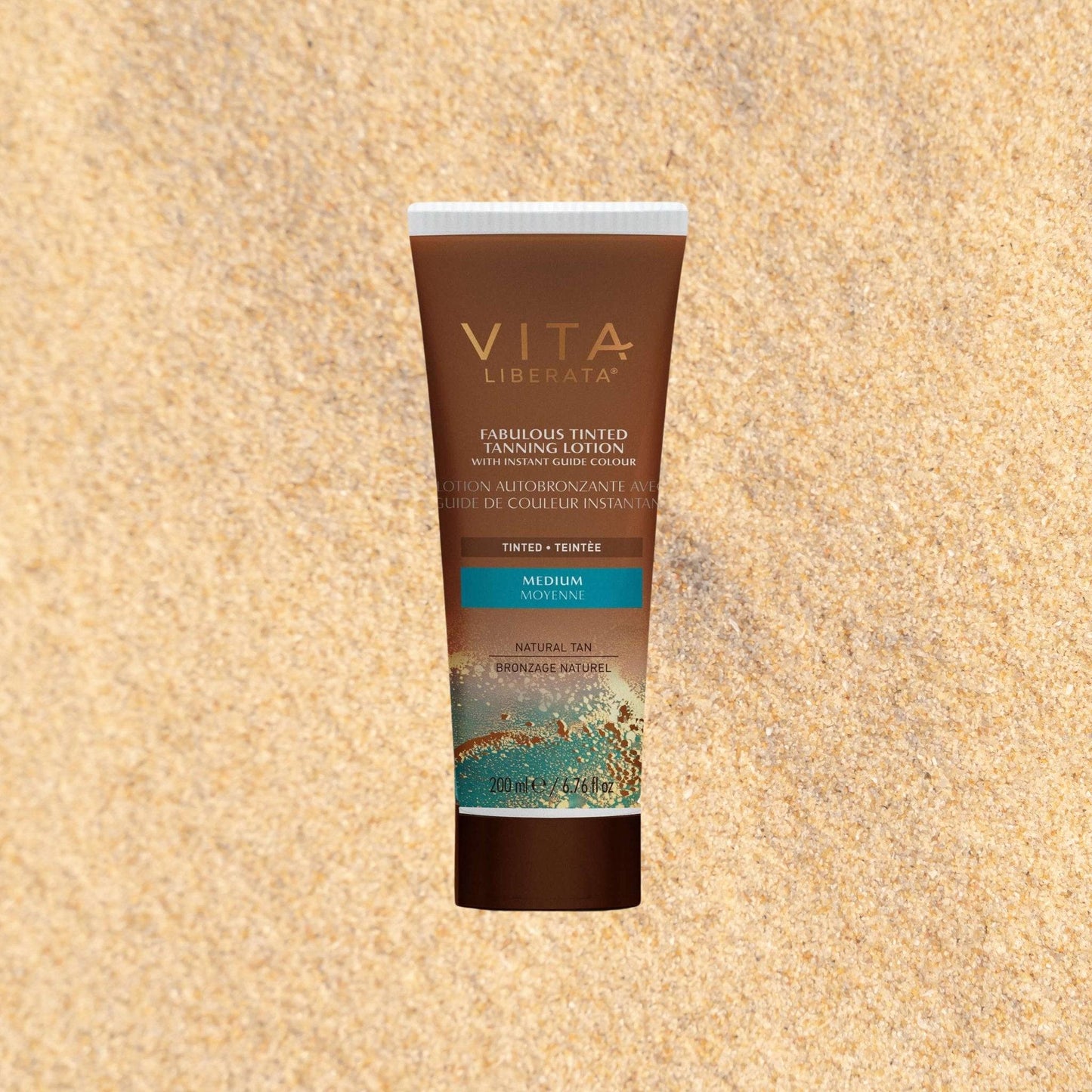 Vita Liberata Tanning Lotion with Instant Guide Colour, Medium, 200ml - theskinbay.co.uk