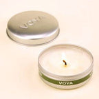 theskinbay.co.uk VOYA AFRICAN LIME & CLOVE MINI SCENTED CANDLE Voya Candles & Reeds Certified Organic