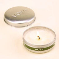 theskinbay.co.uk VOYA AFRICAN LIME & CLOVE MINI SCENTED CANDLE Voya Candles & Reeds Certified Organic