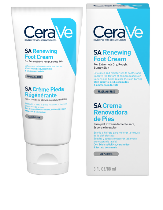 CeraVe SA Renewing Foot Cream 3oz/88ml