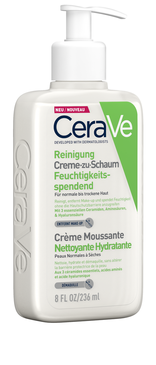 CeraVe Cream-to-Foam Cleanser 236ml