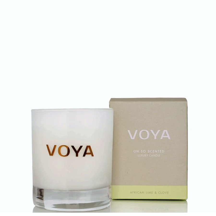 VOYA Oh So Scented Luxury Candle African Lime & Clove
