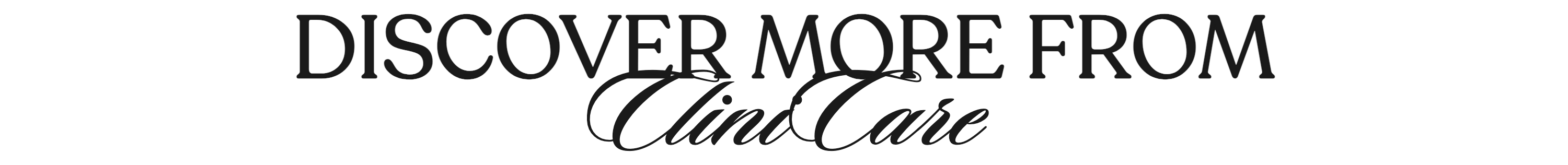 Discover more from CliniCare