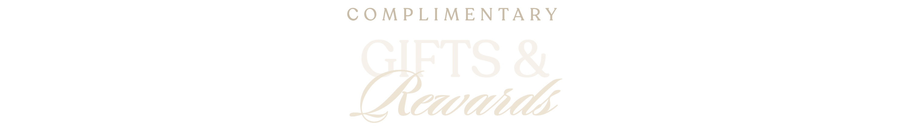 Gifts & Rewards