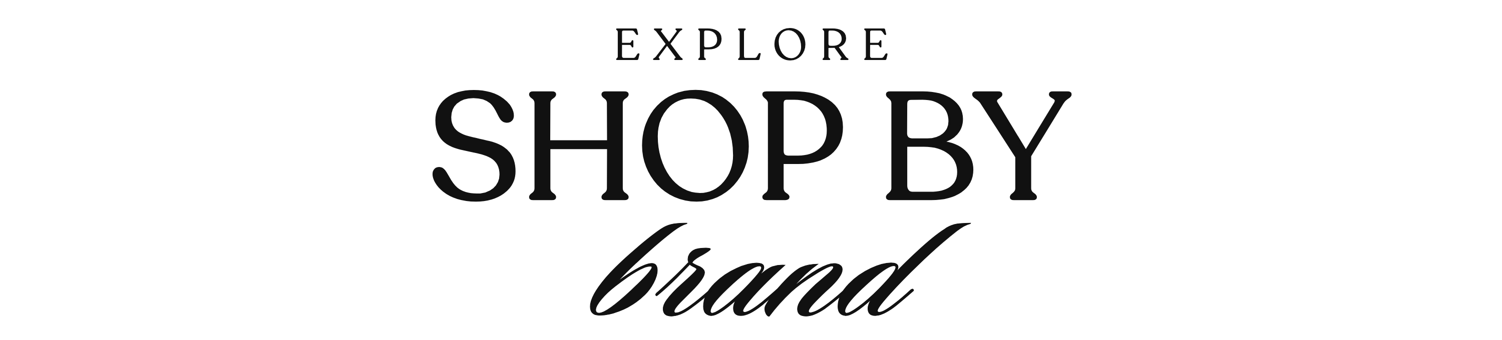 Shop by Brand