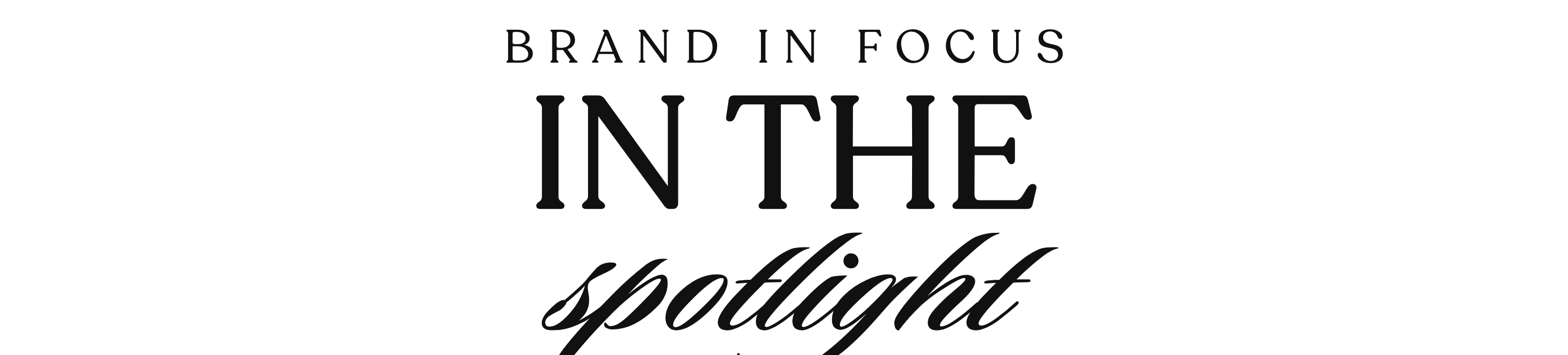 Brand in focus