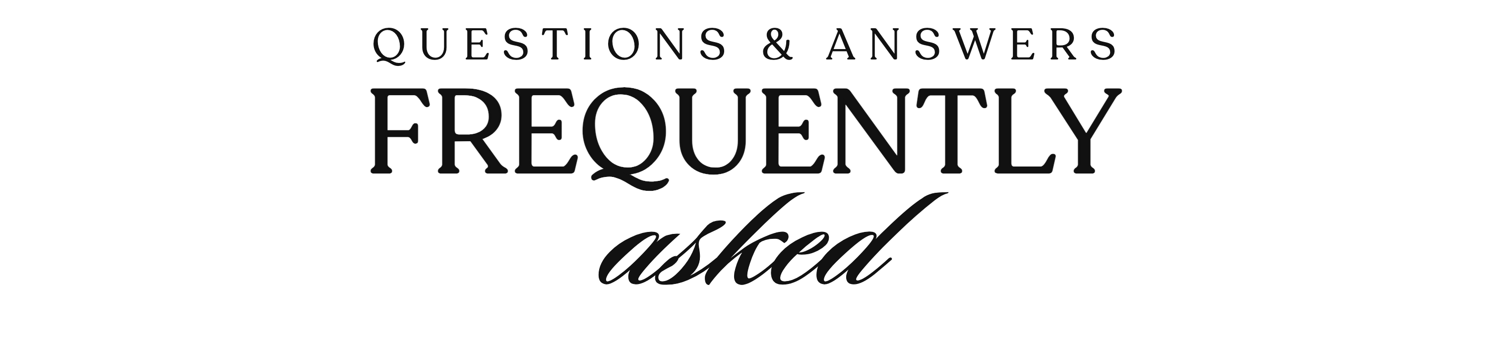 Frequently Asked Questions